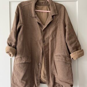CP Shades Double Lined Brown Blazer